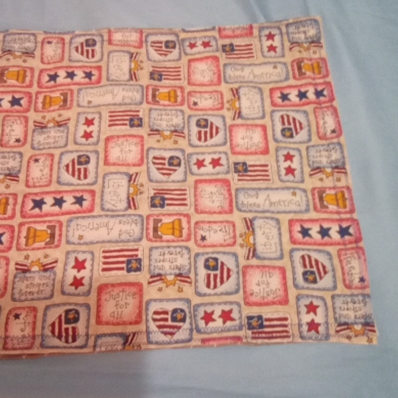 Patriotic Place Mats. Home Made - Picture 3 of 5